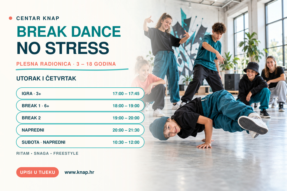Break Dance No Stress – KNAP 2026./2027.