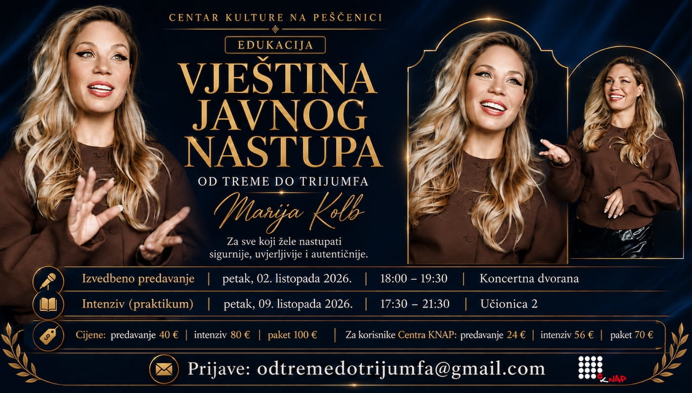 Vještina javnog nastupa – od treme do trijumfa
